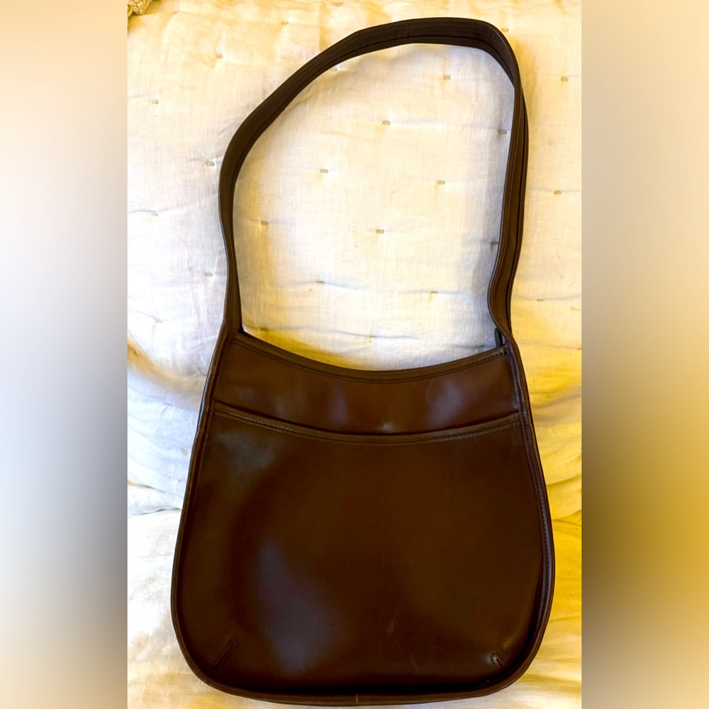 Vintage Coach 9047 Shoulder Bag Leather Legacy Ergo Hobo Mahogany